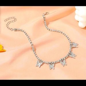 ✨Charm Crystal Butterfly Ankle Bracelet ✨
